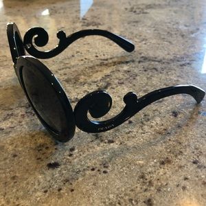 Prada Baroque Swirl Sunglasses